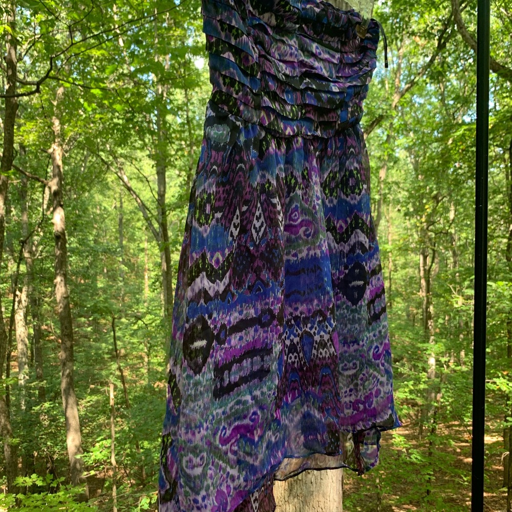 Beautiful chiffon sleeveless dress